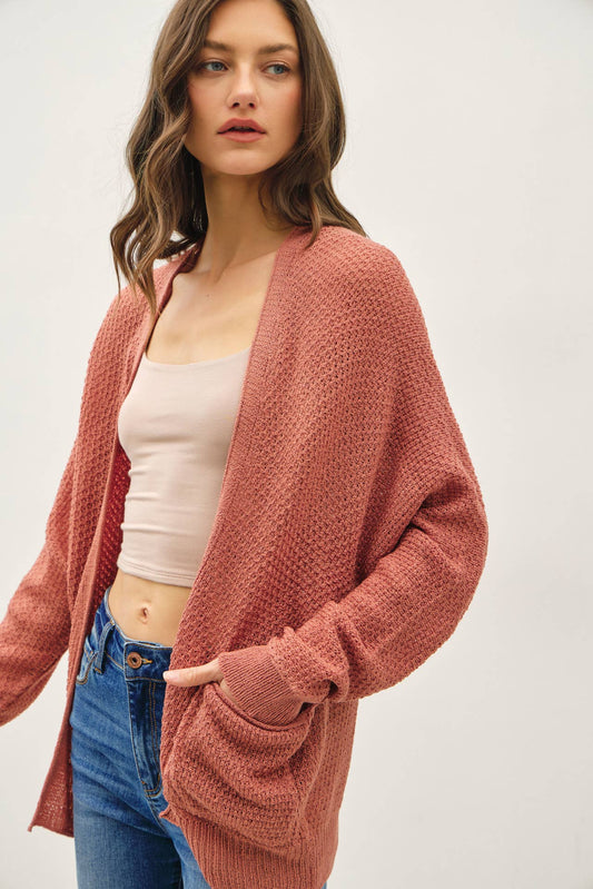 Cropped Kimono Crochet Cardi