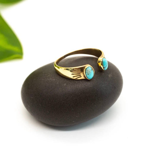 Turquoise Ray Ring
