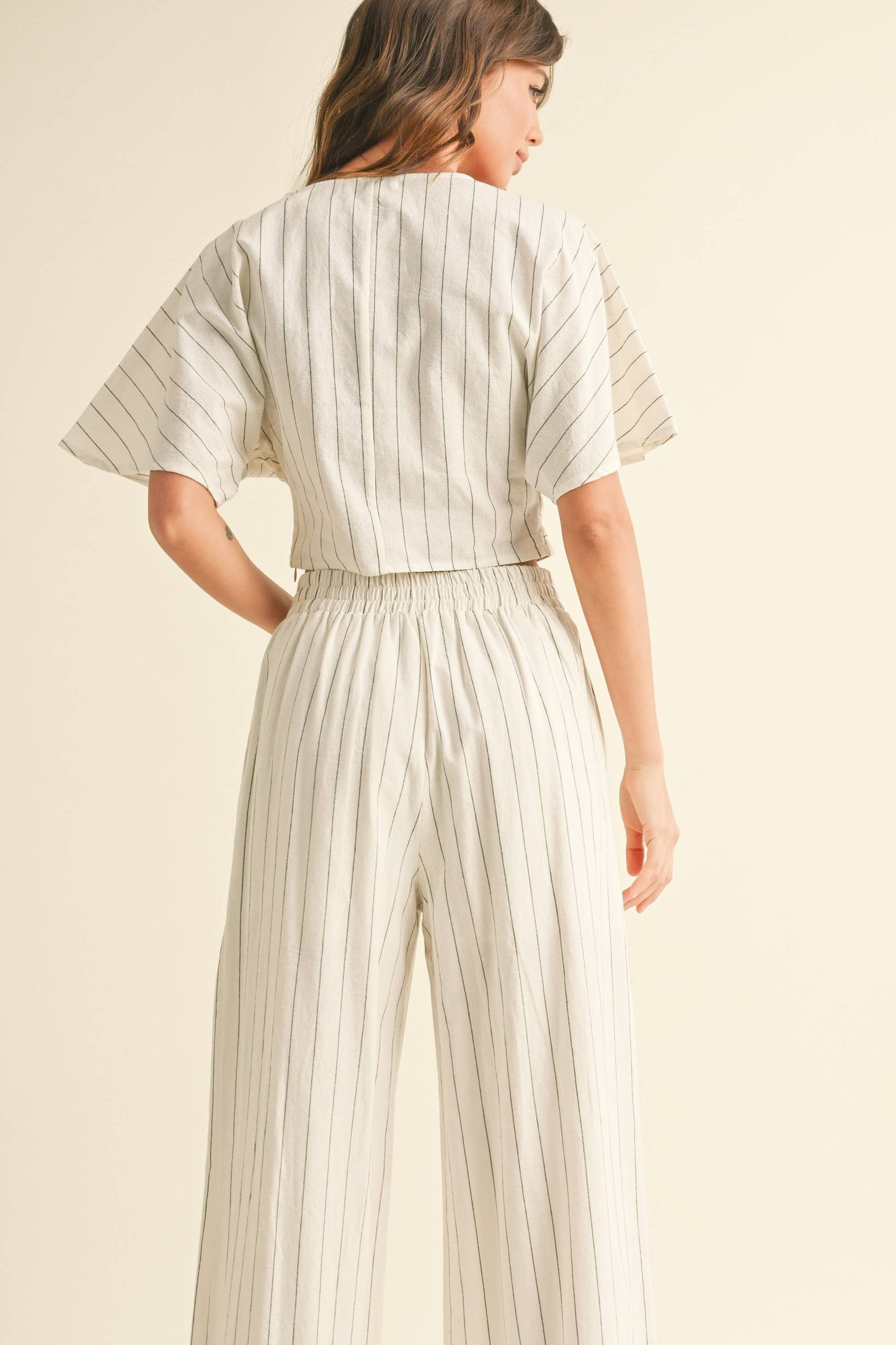Jane Simple Striped Top