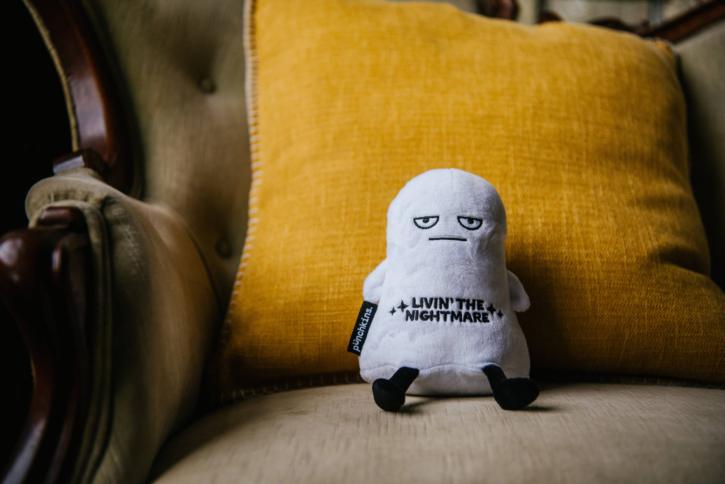 Ghost Livin The Nightmare Plush Toy Funny Cute Gift Stuffed
