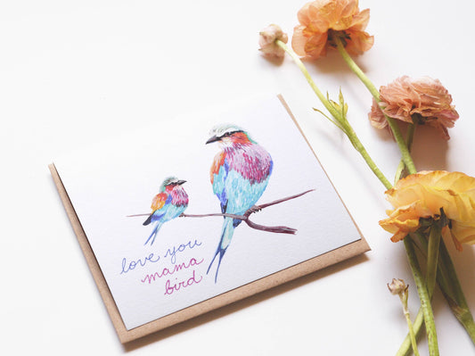 Mama Bird Card