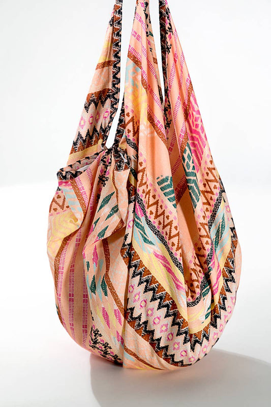Ethnic Pattern Hand Block Boho Bag