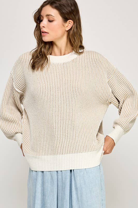 Super Soft Stripe Sweater