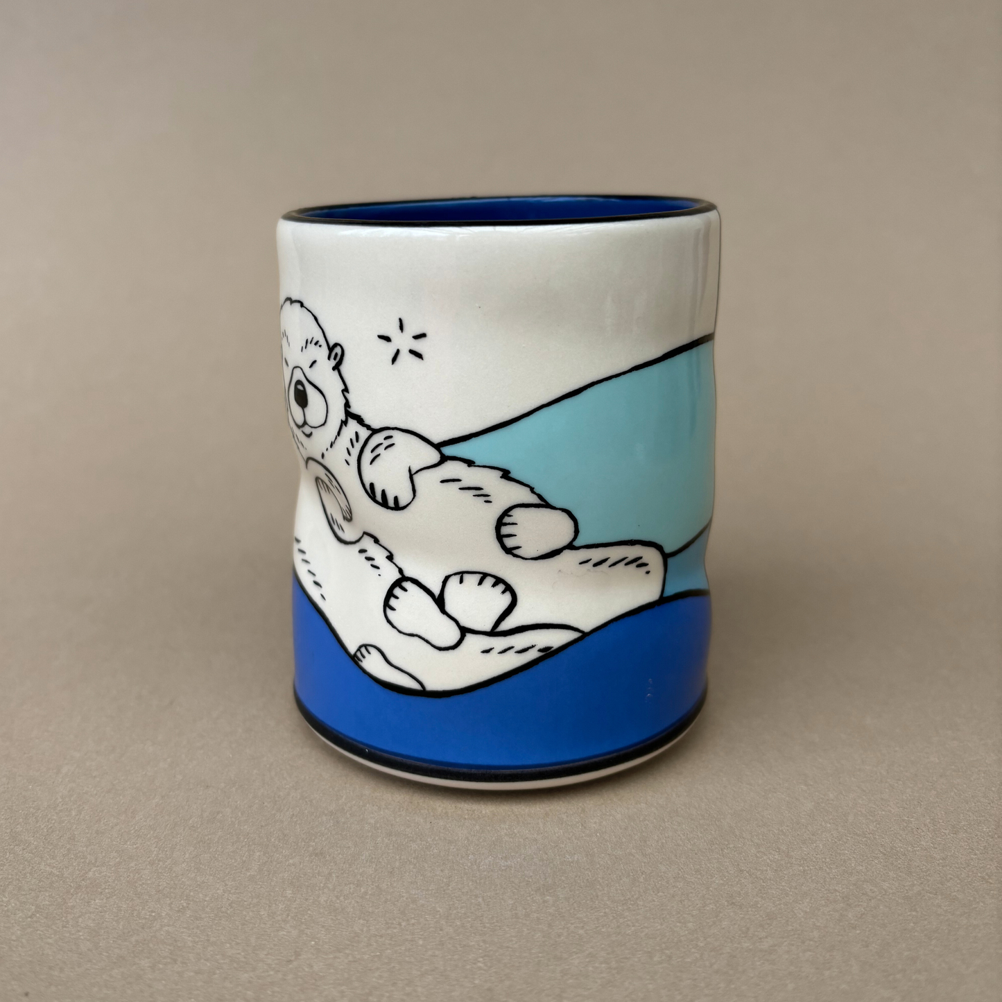 Lucky Otter Mug - Large