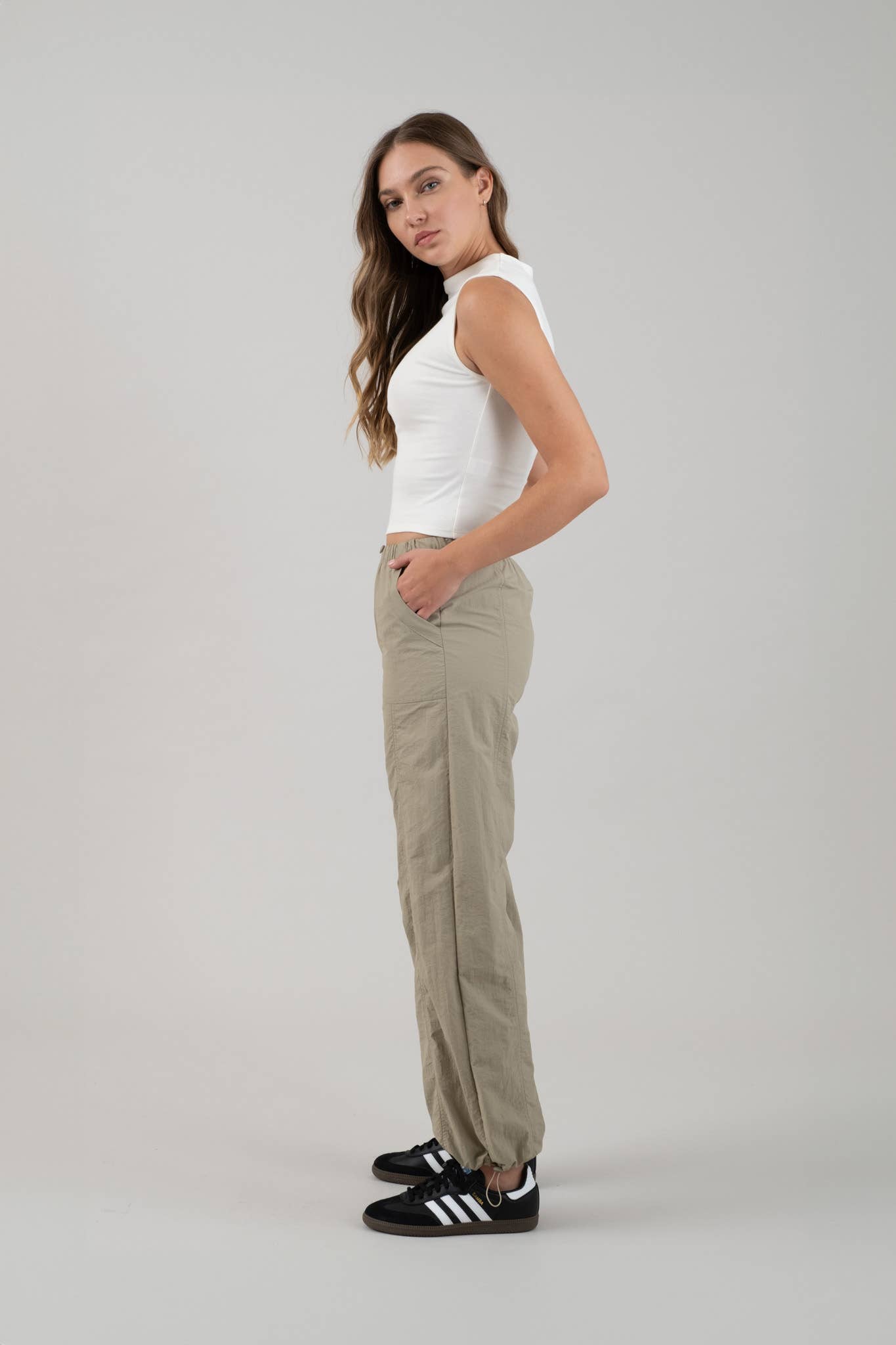 The Essential Cotton Mock Neck Top