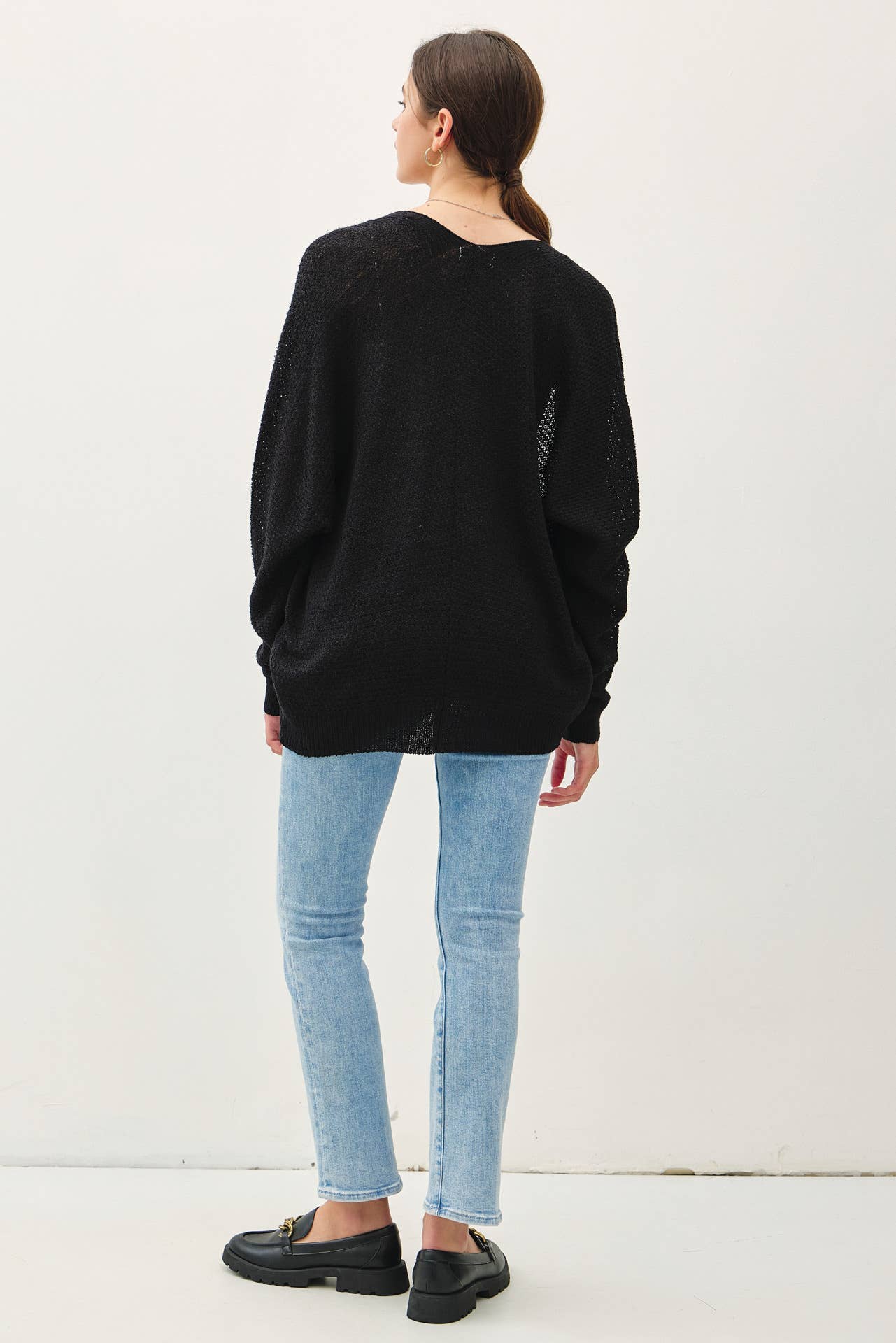 Cropped Kimono Crochet Cardi