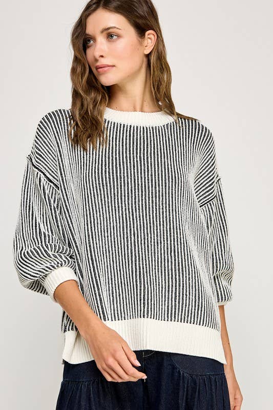 Super Soft Stripe Sweater
