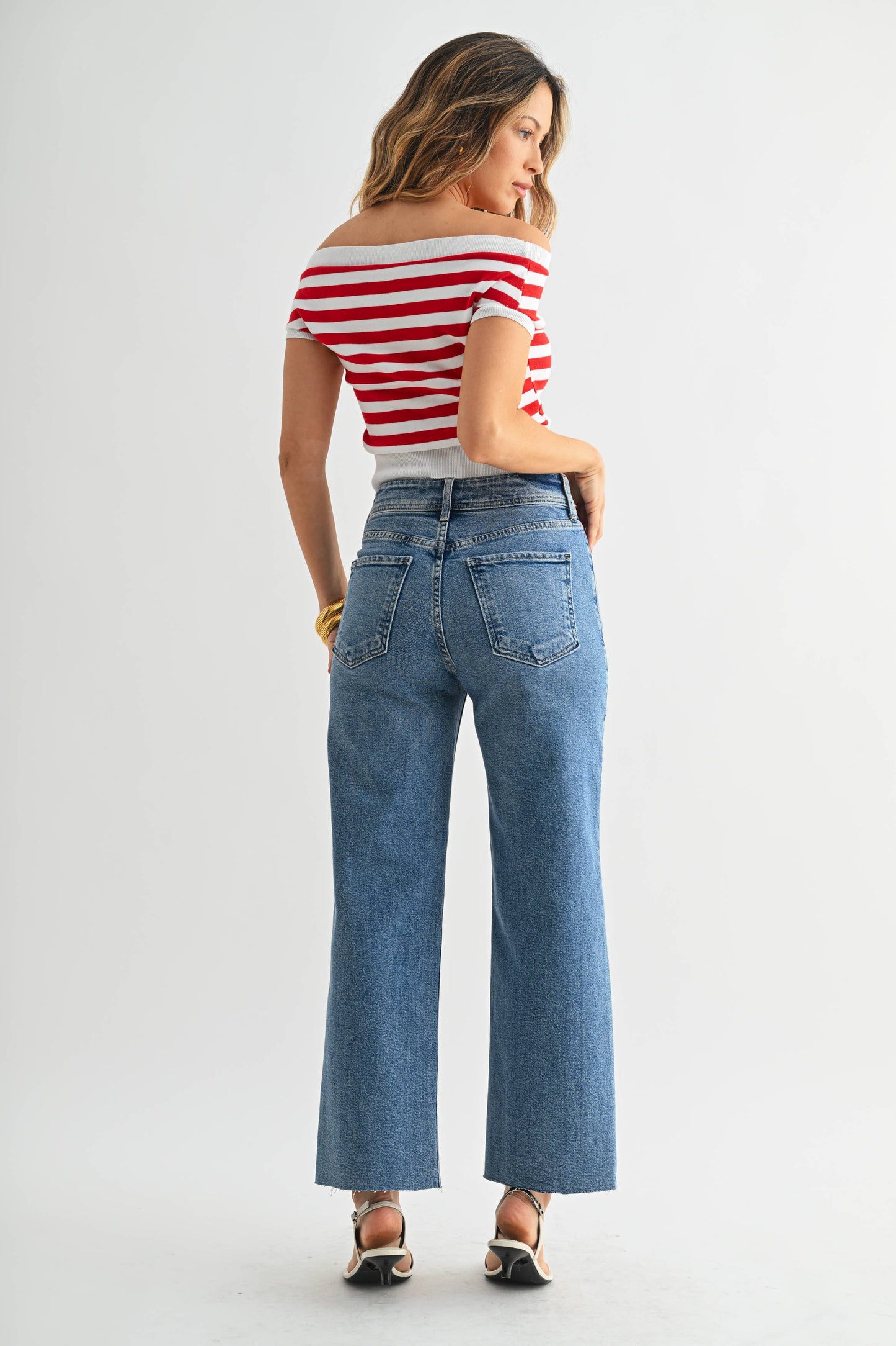 Utility Wide Leg Jeans