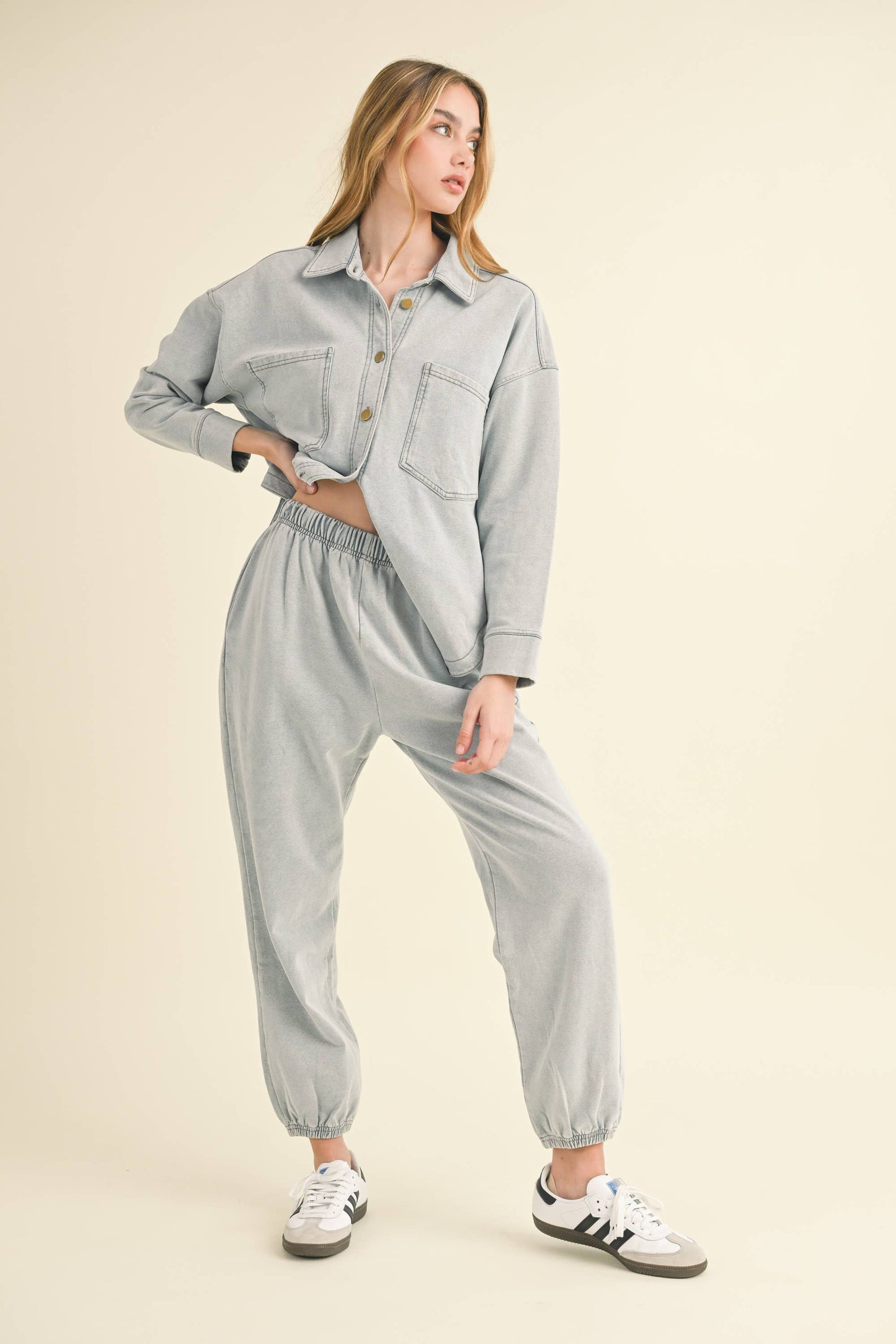 Washed Classic Summer Shacket