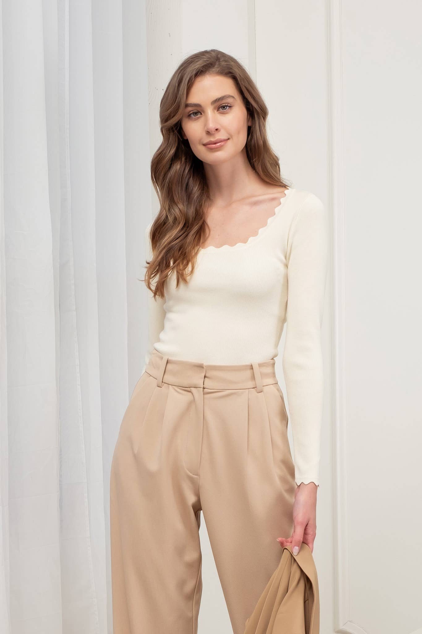 Scallop LS Top