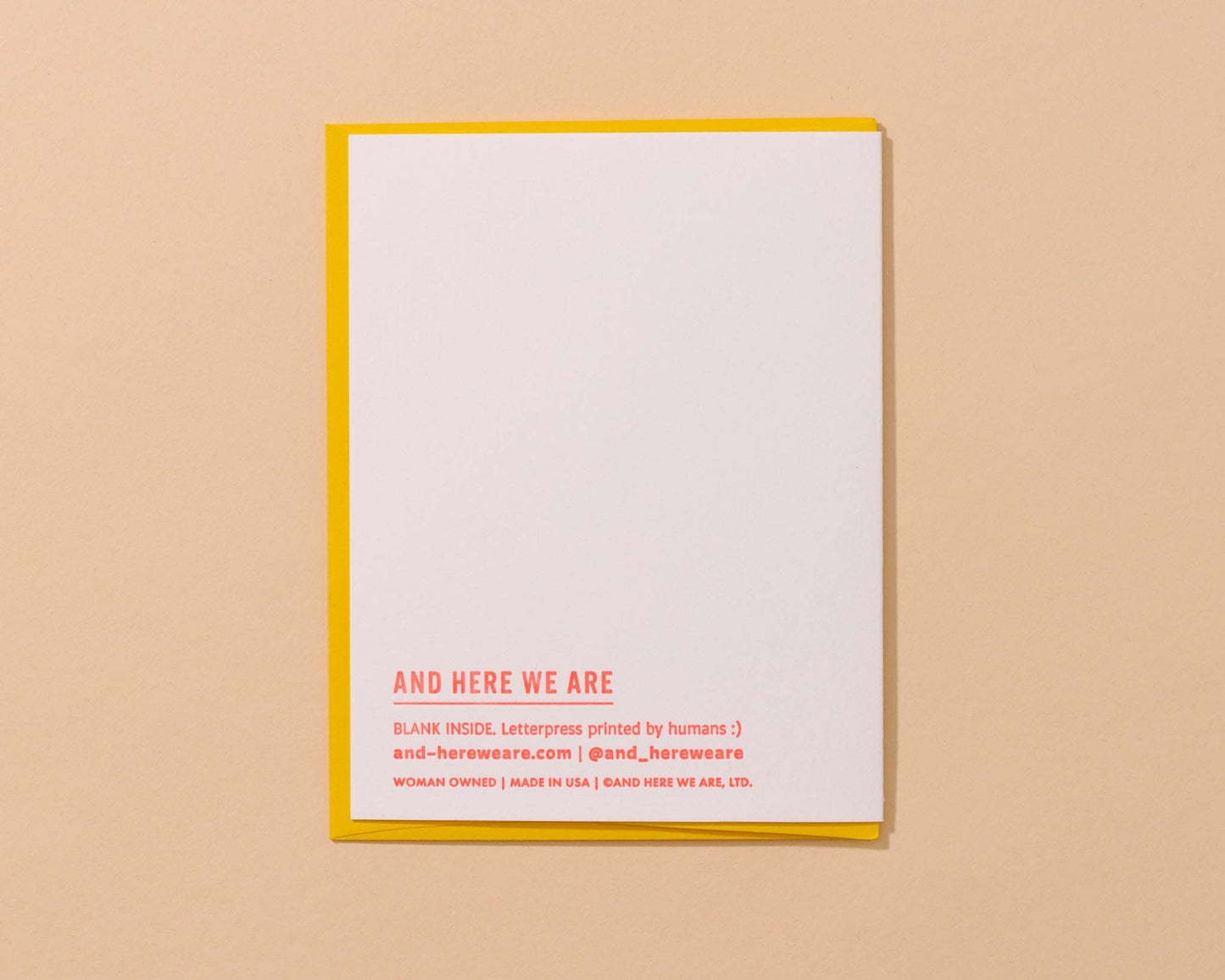 Letterpress Hottie Hot Dog Bday Card