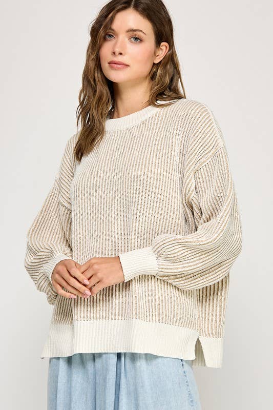 Super Soft Stripe Sweater