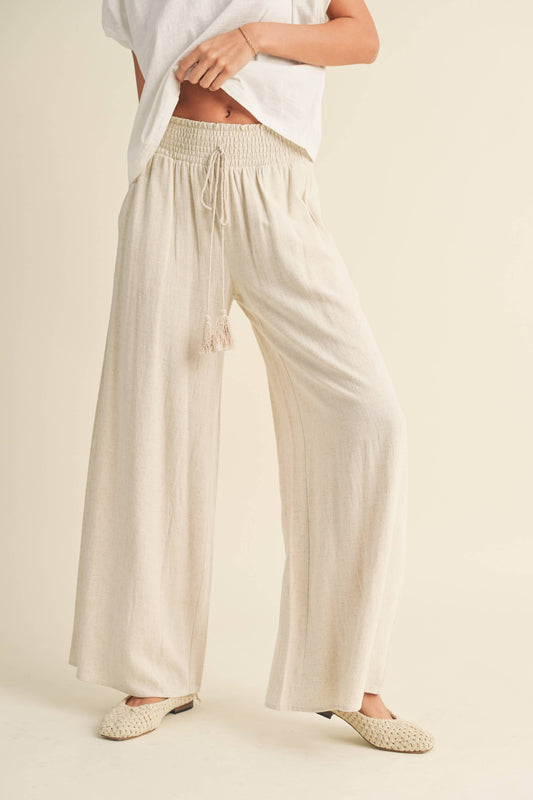 Linen Blend Pants