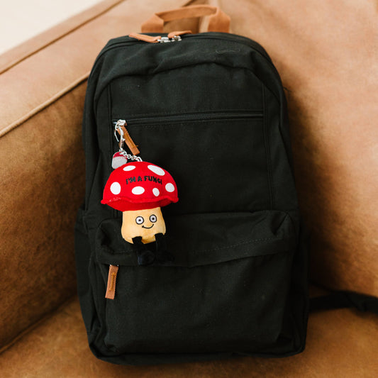 Funny Plush Mushroom Bag Charm Soft Toy Cute Gift Stuffed