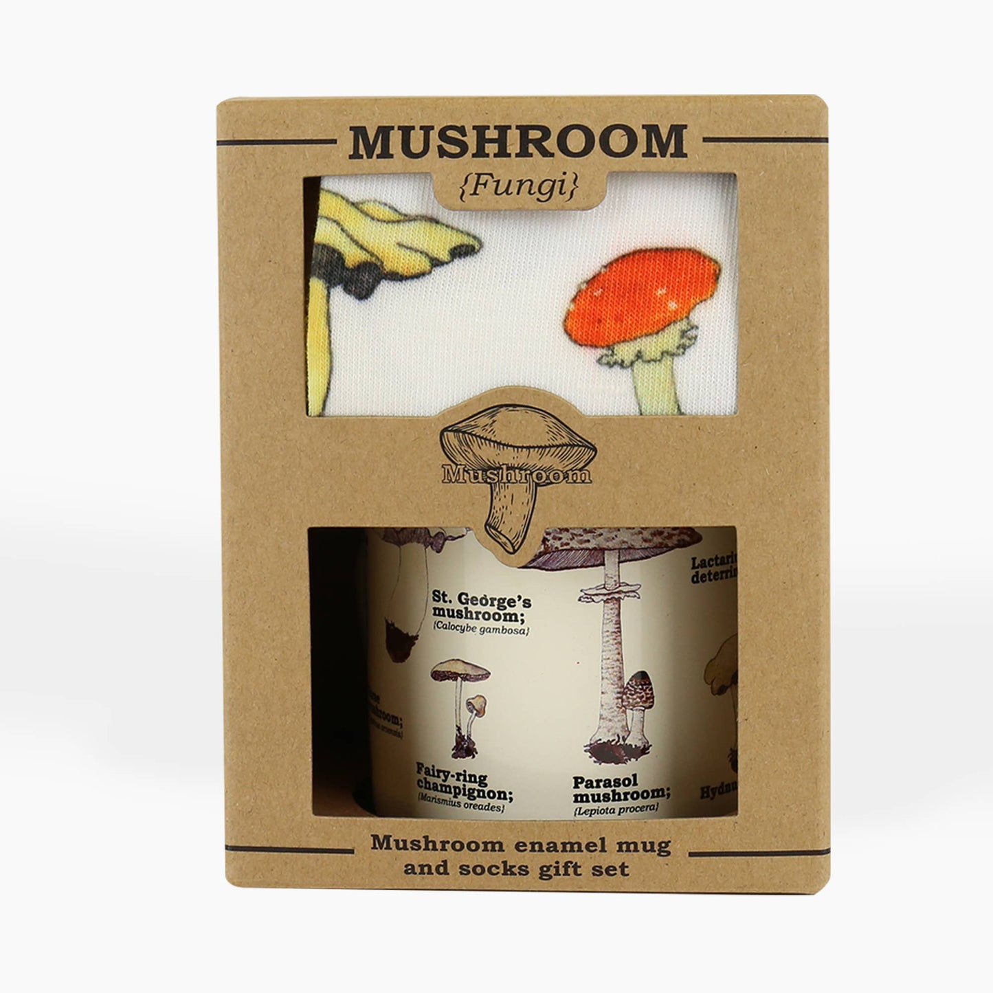 Mug & Socks - Mushroom