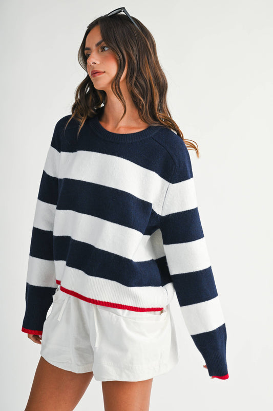 Tide Stripe Sweater