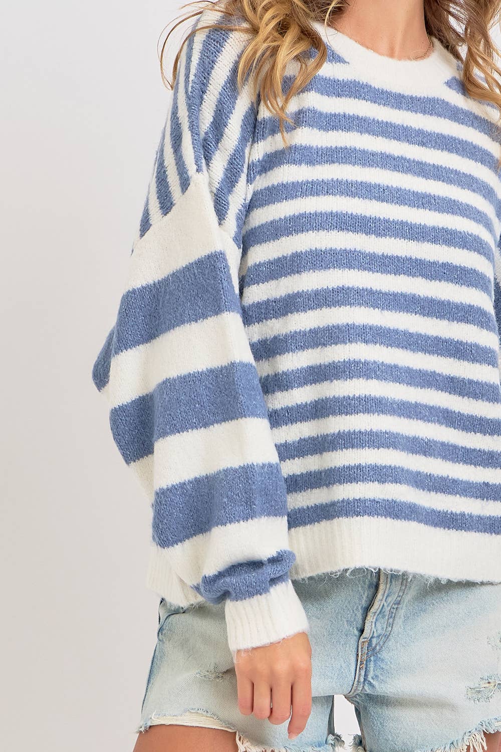 The Coziest Striped Sweater