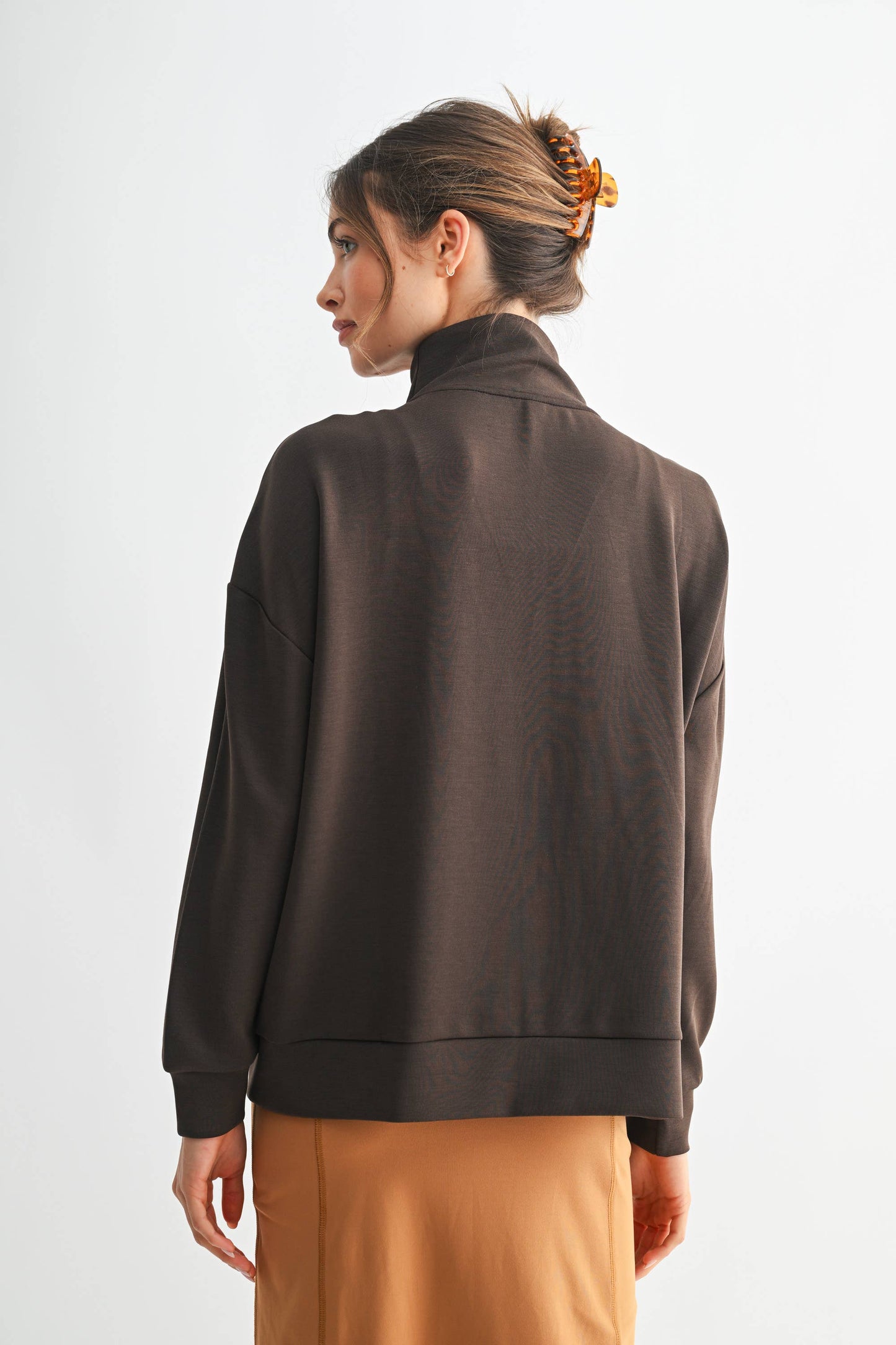 Laguna Gold Trim Scuba Zip-Up Jacket