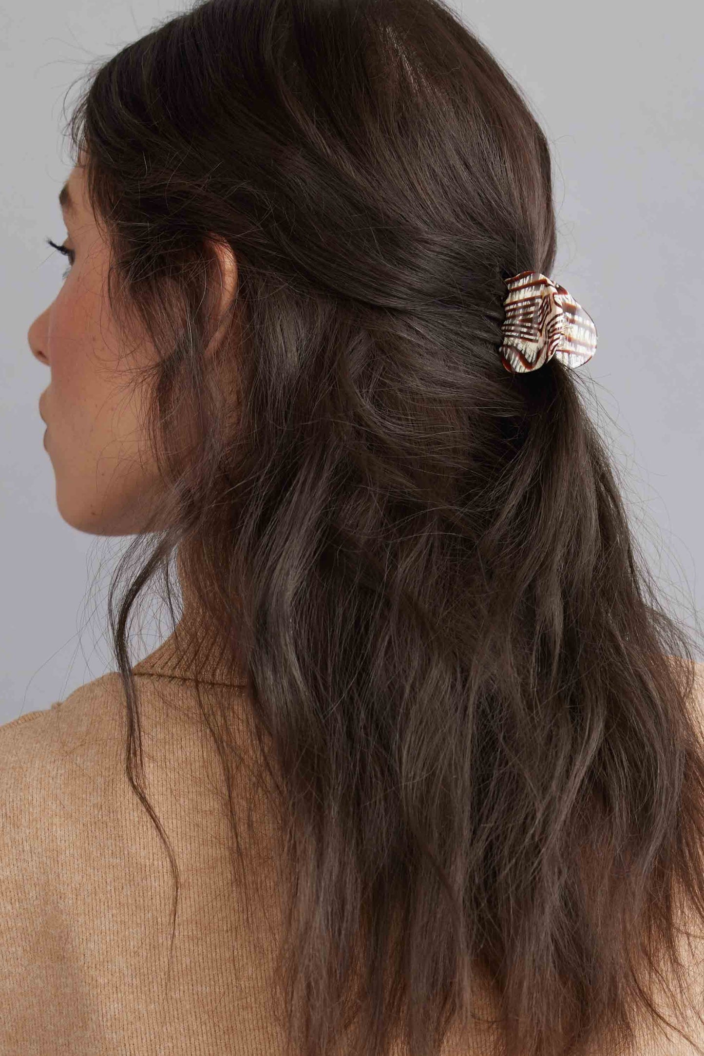 Eco Gemstones Hair Claw Clip
