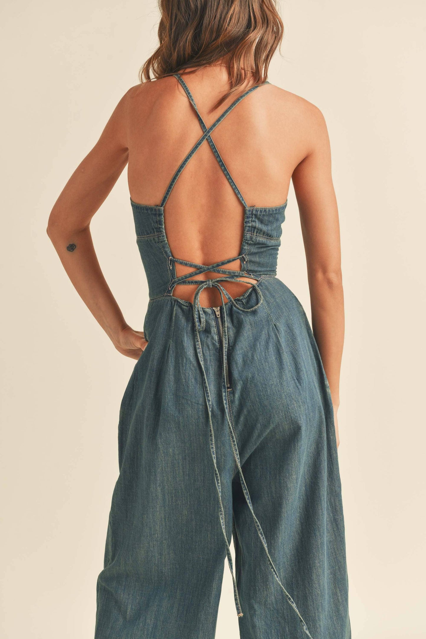 Essential Washed Denim Jumper