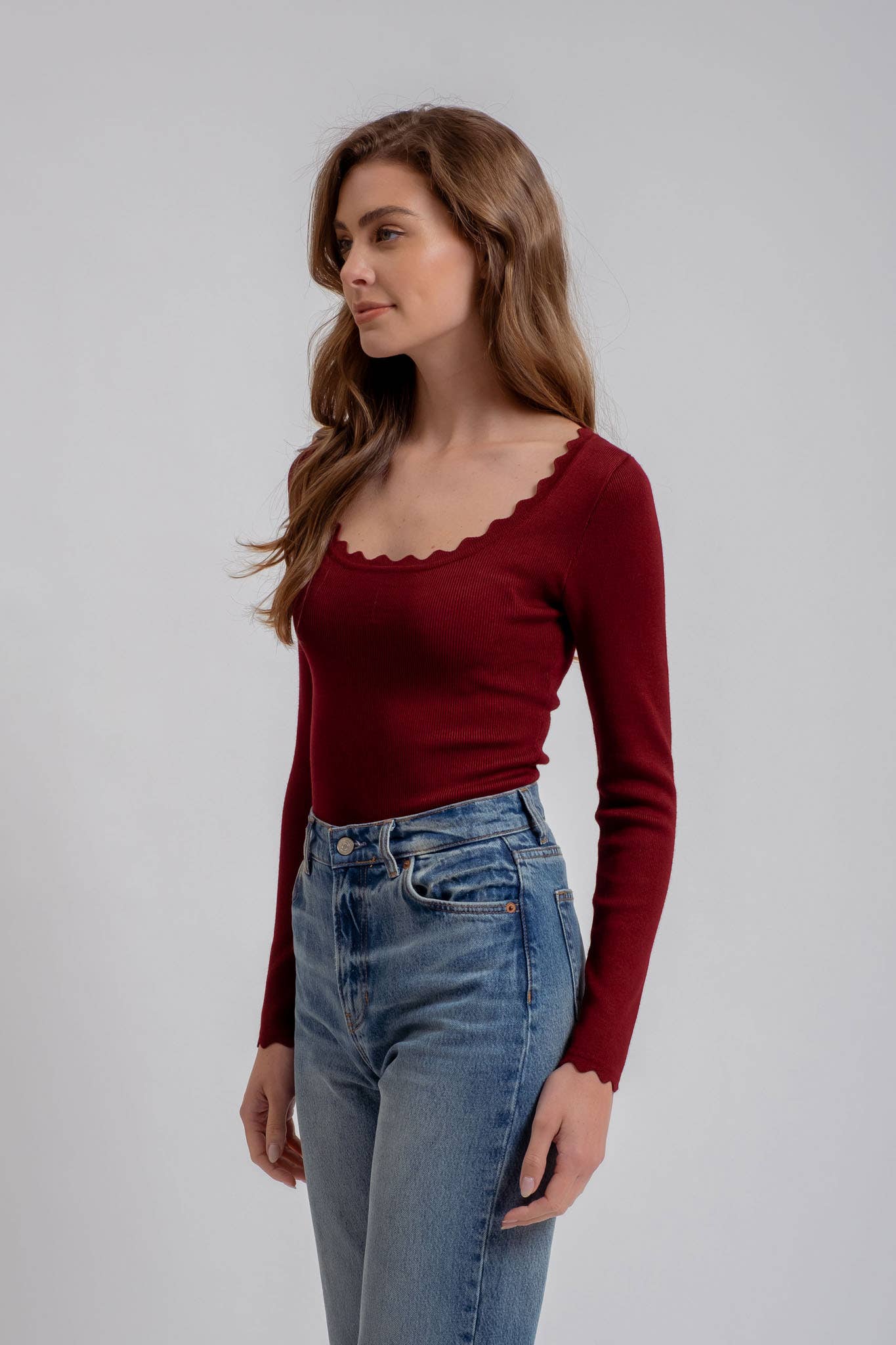 Scallop LS Top