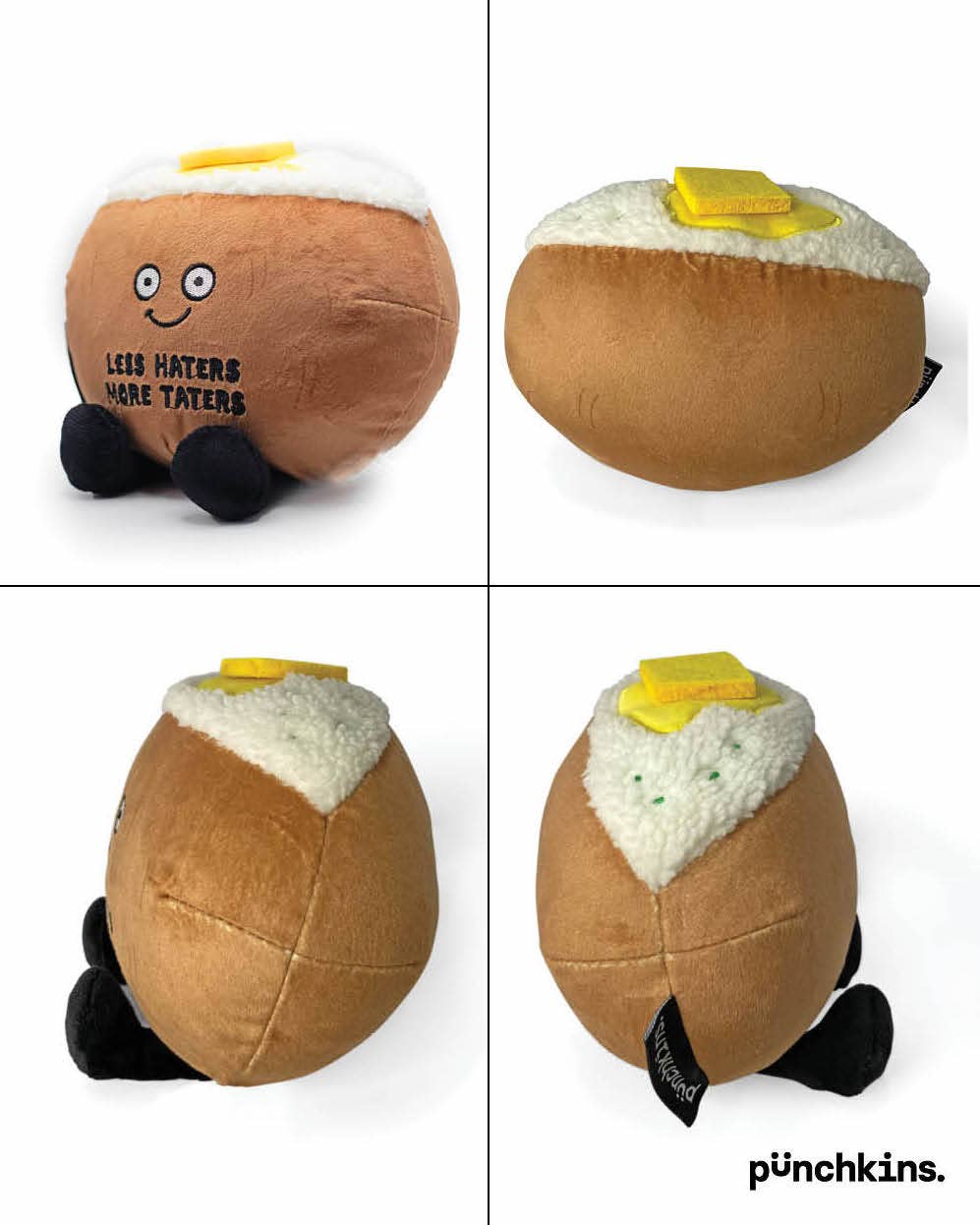"Less Haters, More Taters" Plushies Baked Potato