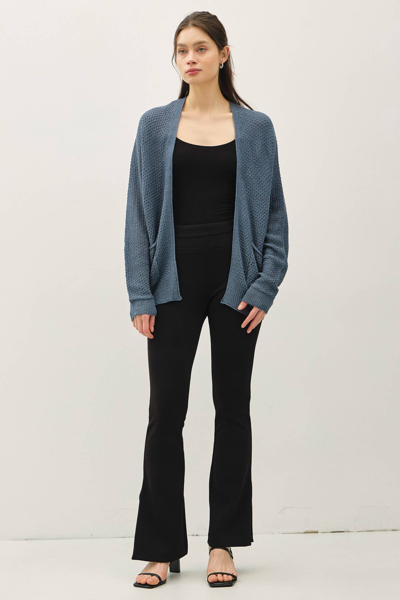 Cropped Kimono Crochet Cardi