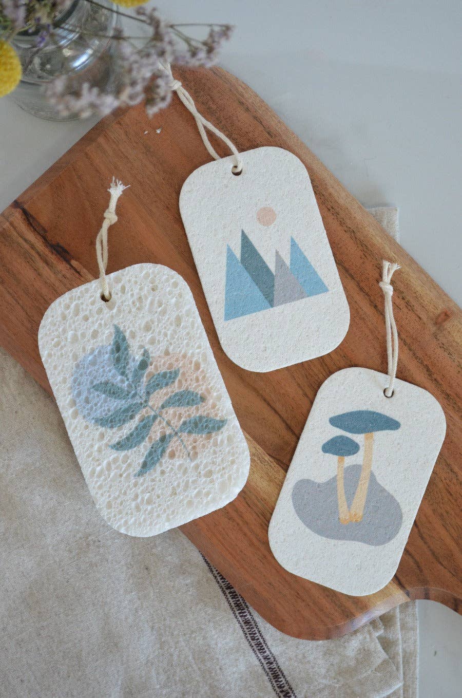 New Designs! Pop Up Dish Sponges 3-Pack