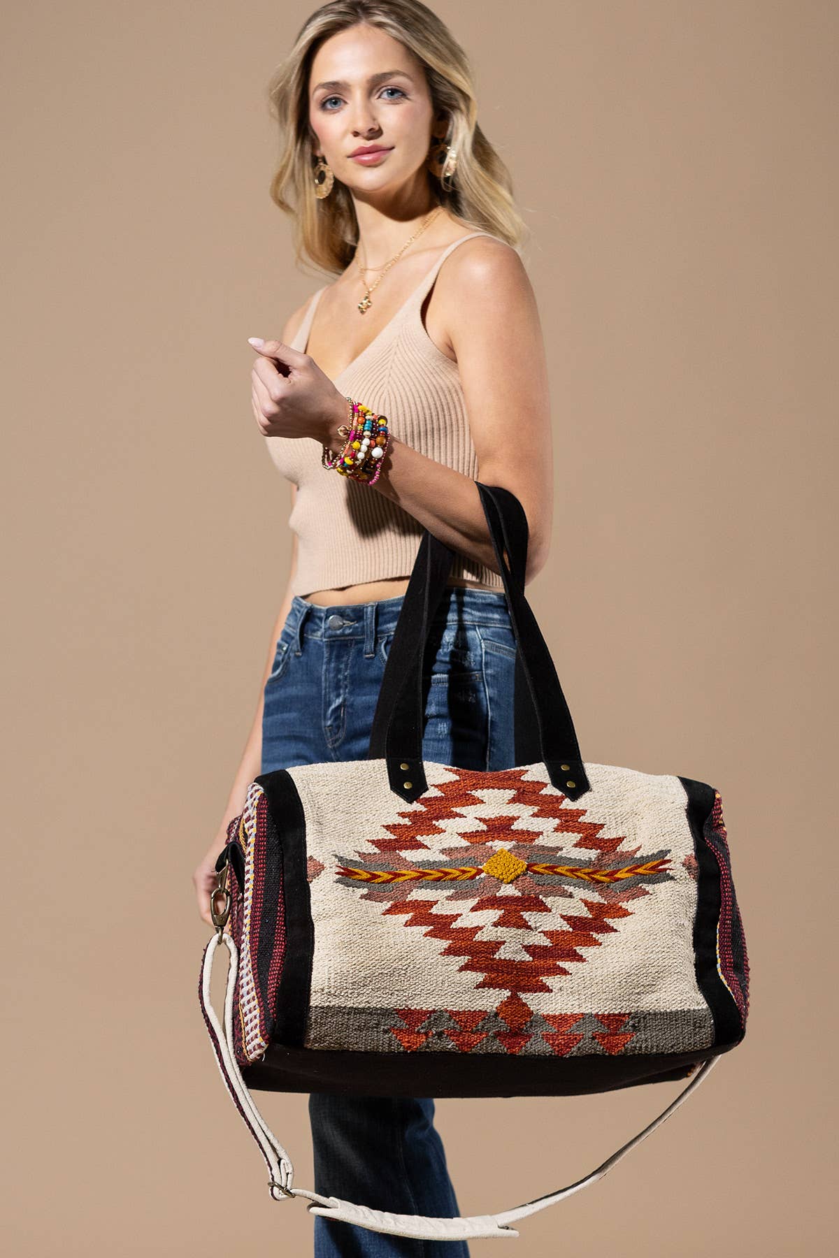 Handmade Acapulco Duffel Bag