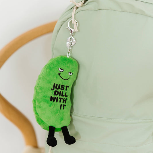 Dill Pickle Bag Charm