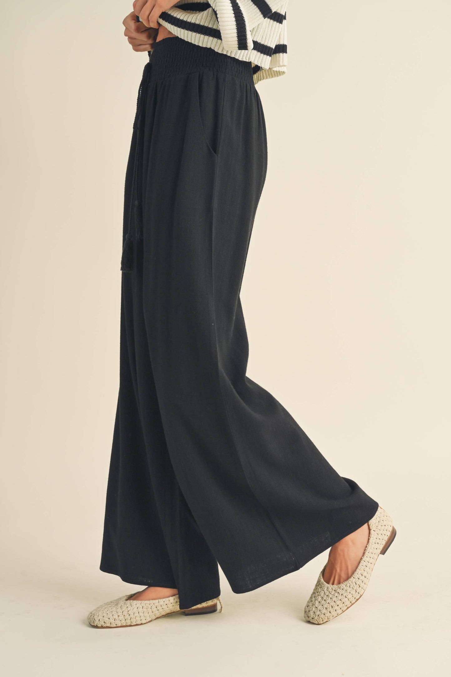 Linen Blend Pants