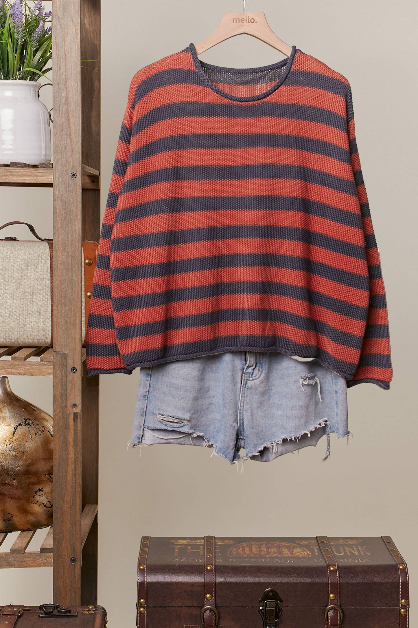 Casual Striped Sweater