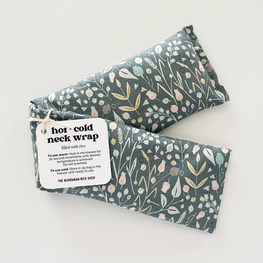 Hot & Cold Therapy Neck Wrap - Meadow Flowers
