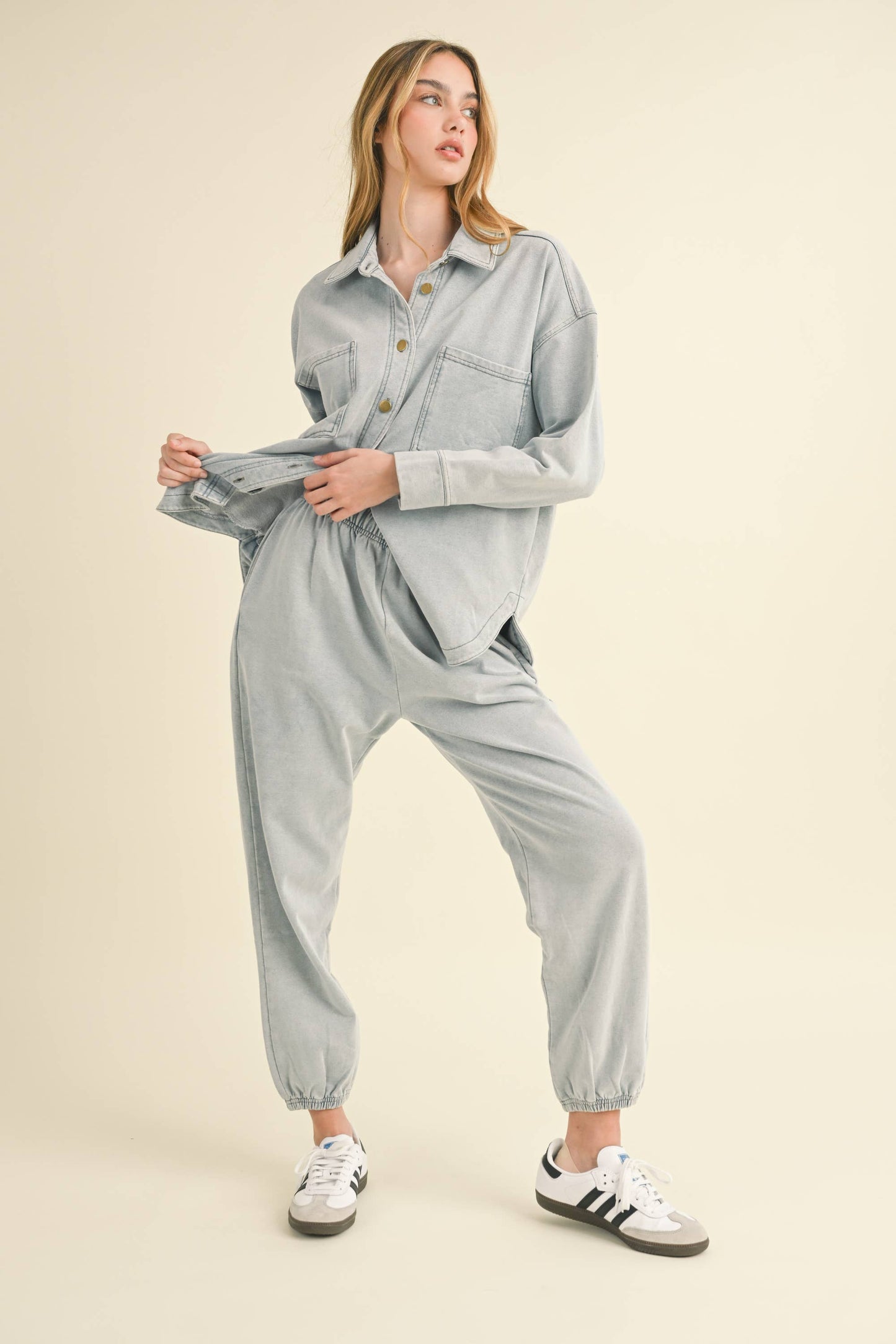 Washed Classic Summer Pant