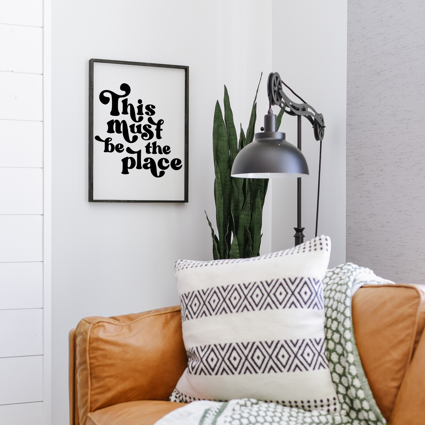 This Must be the Place Wood Sign