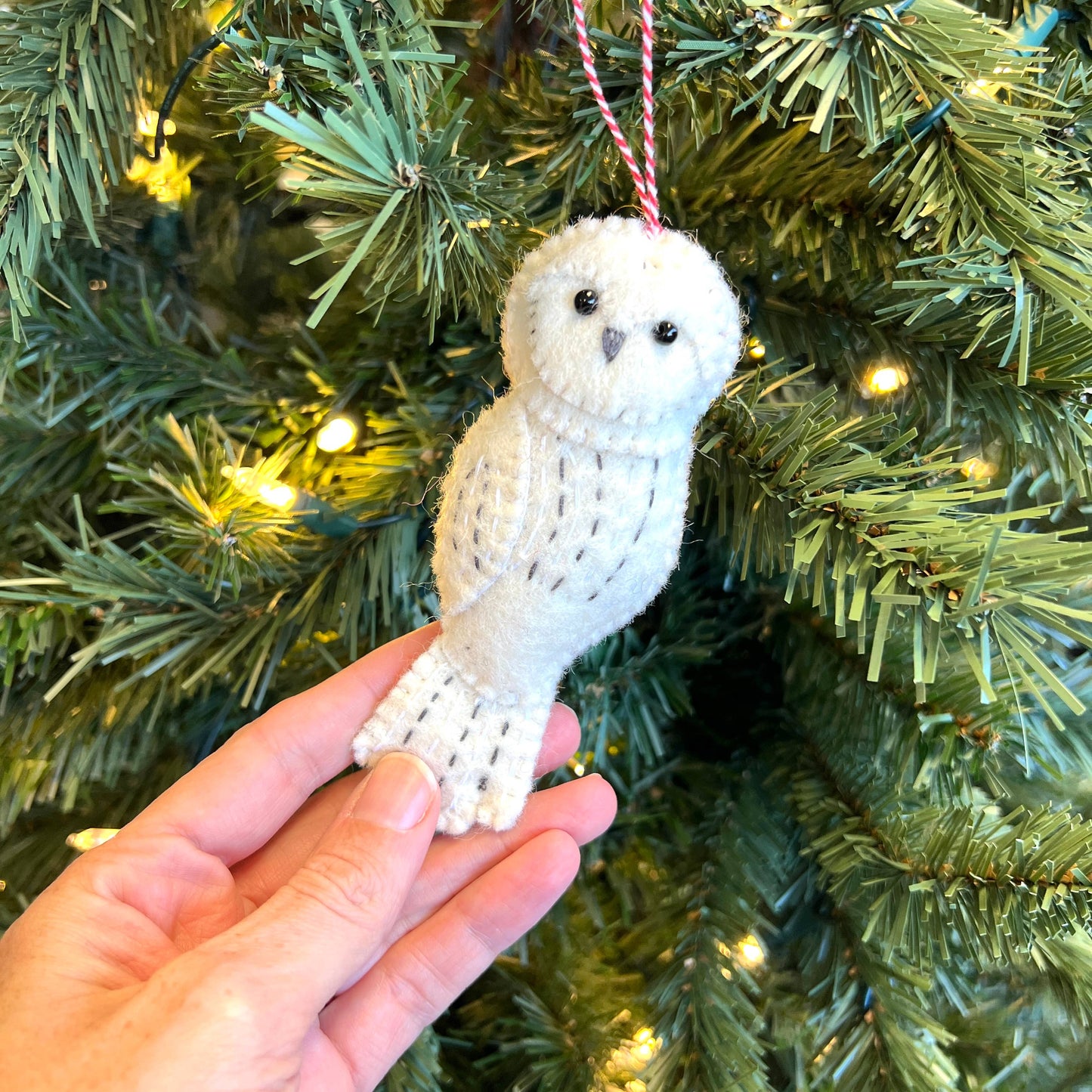 Snowy Owl Ornament