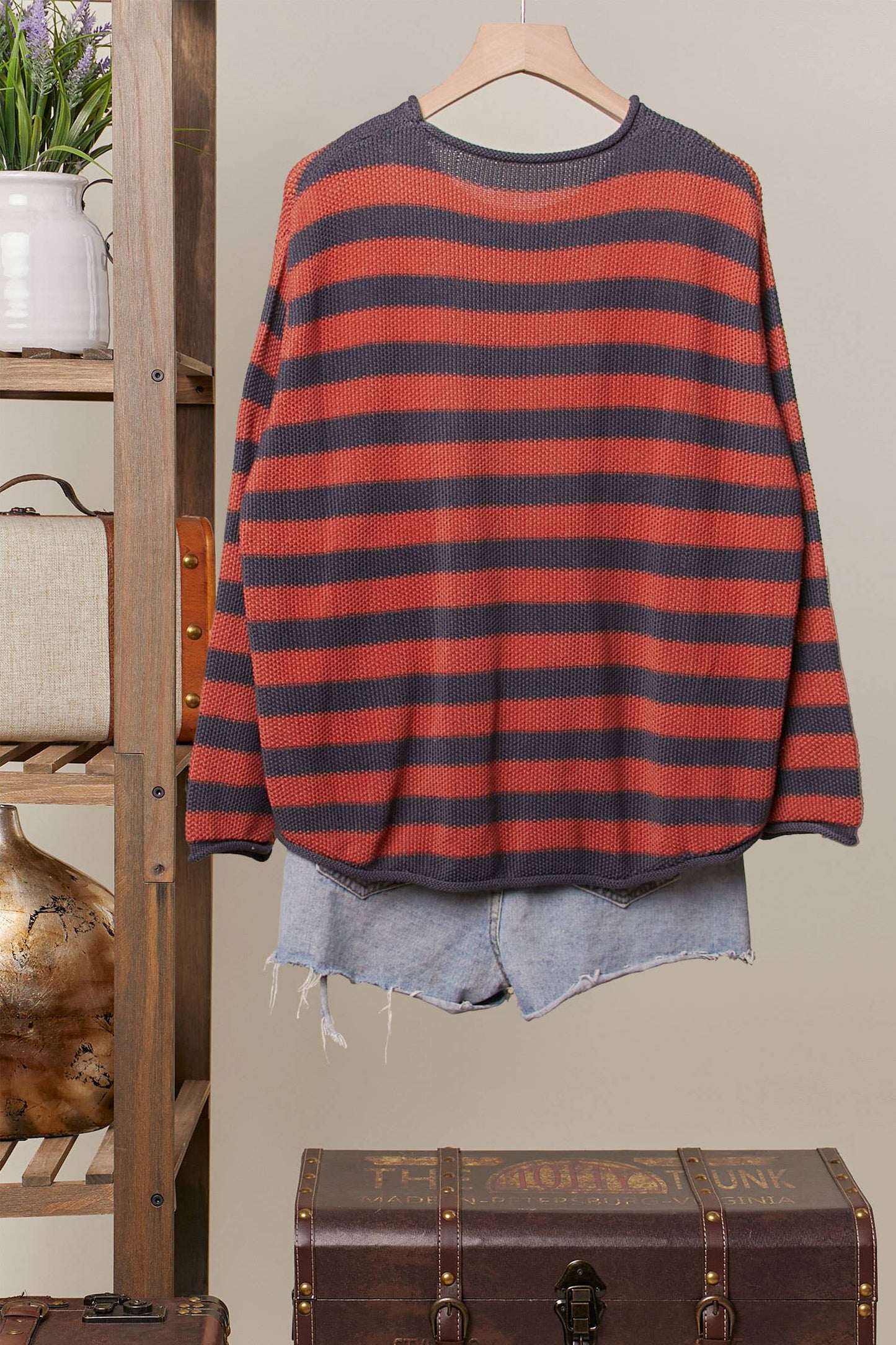 Casual Striped Sweater
