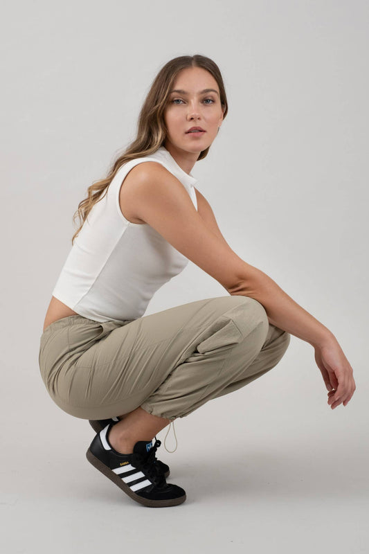 The Essential Cotton Mock Neck Top