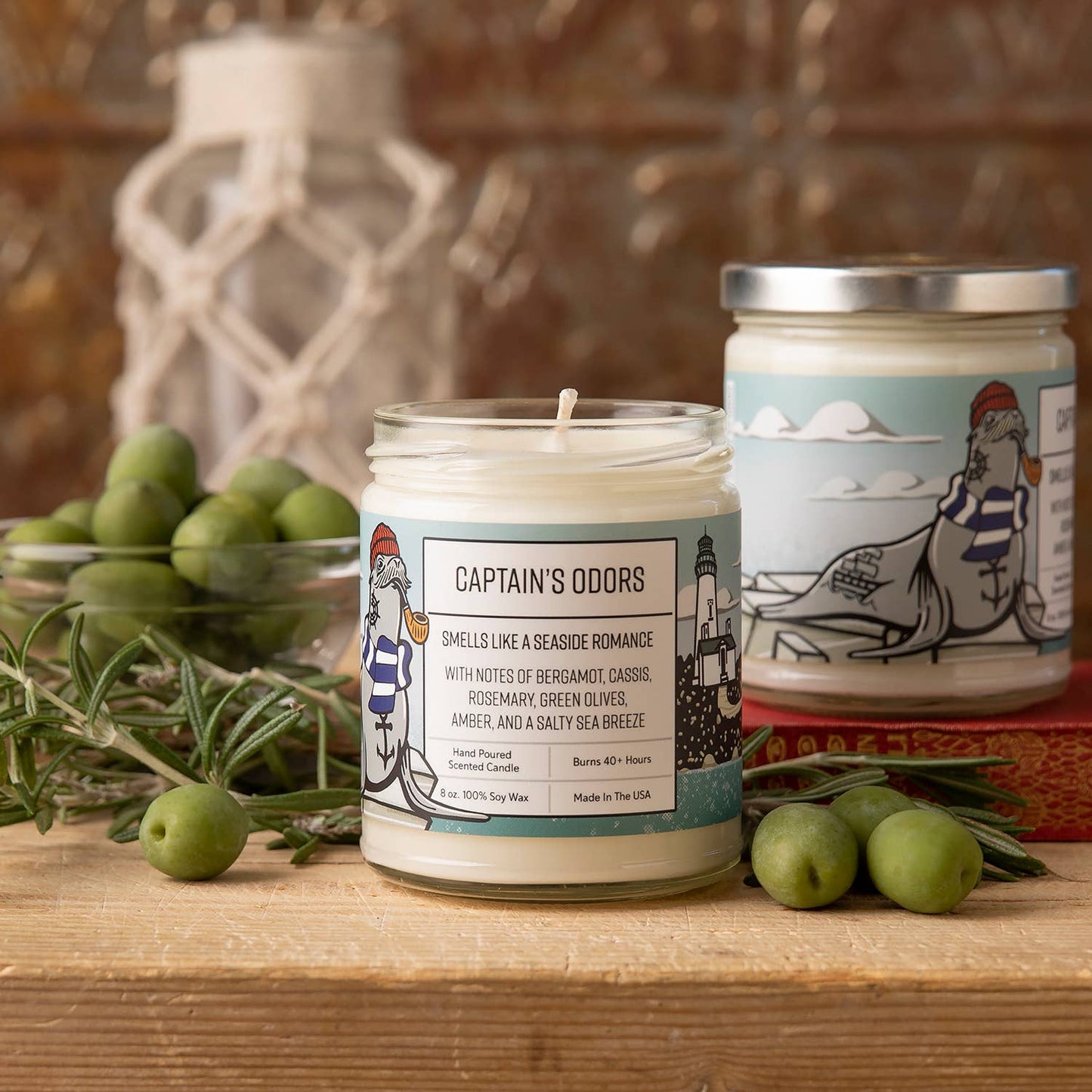 Captains Odors Candle