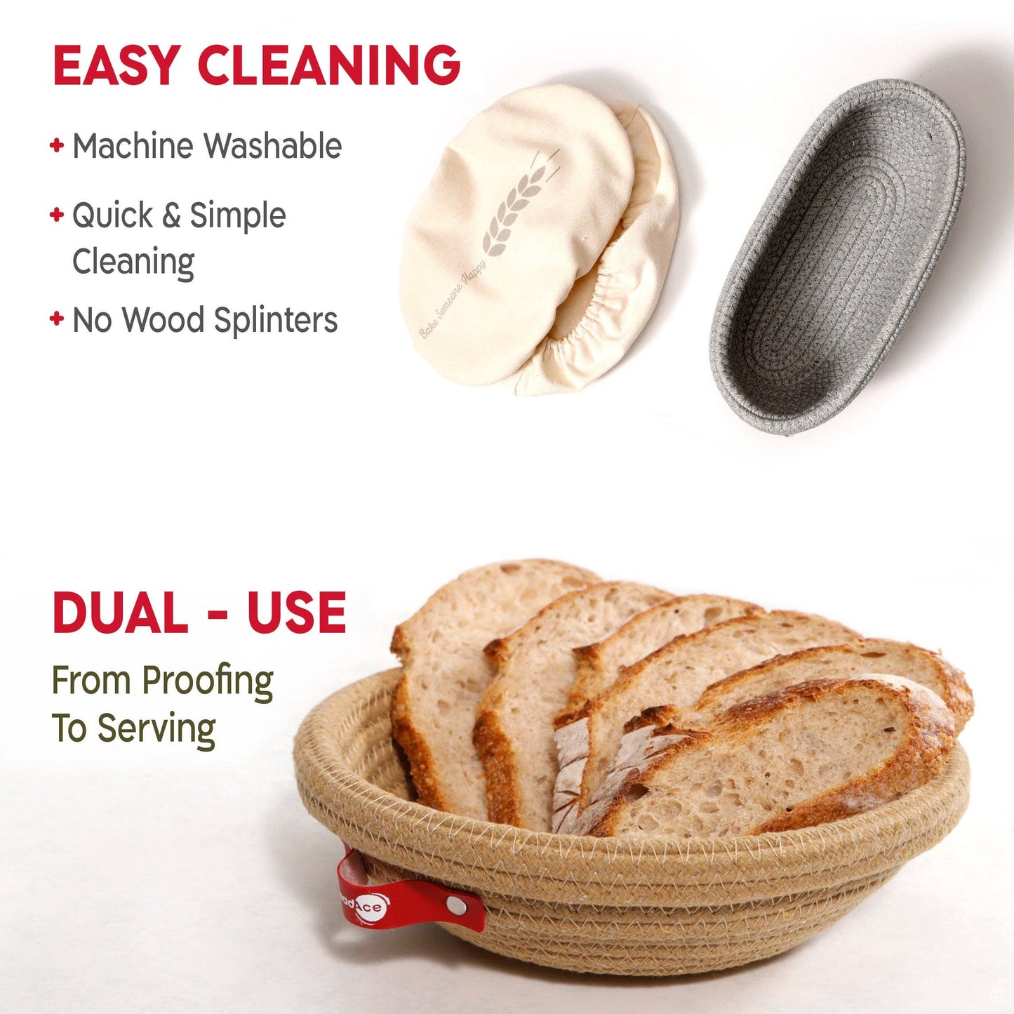 KneadAce Sourdough Kit with 24oz Jar