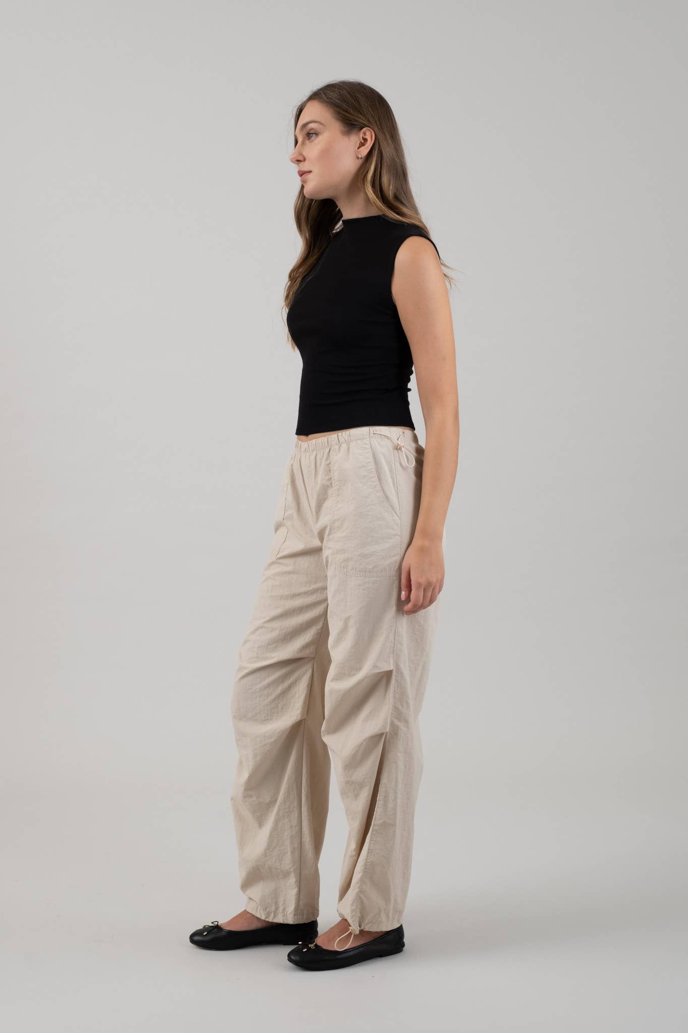 The Essential Cotton Mock Neck Top