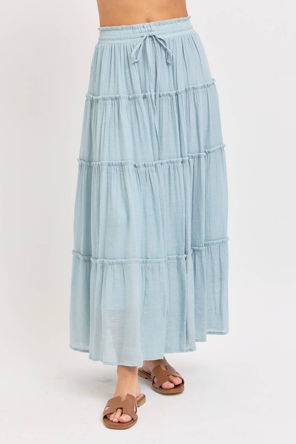 BESTSELLER TIERED MAXI SKIRT