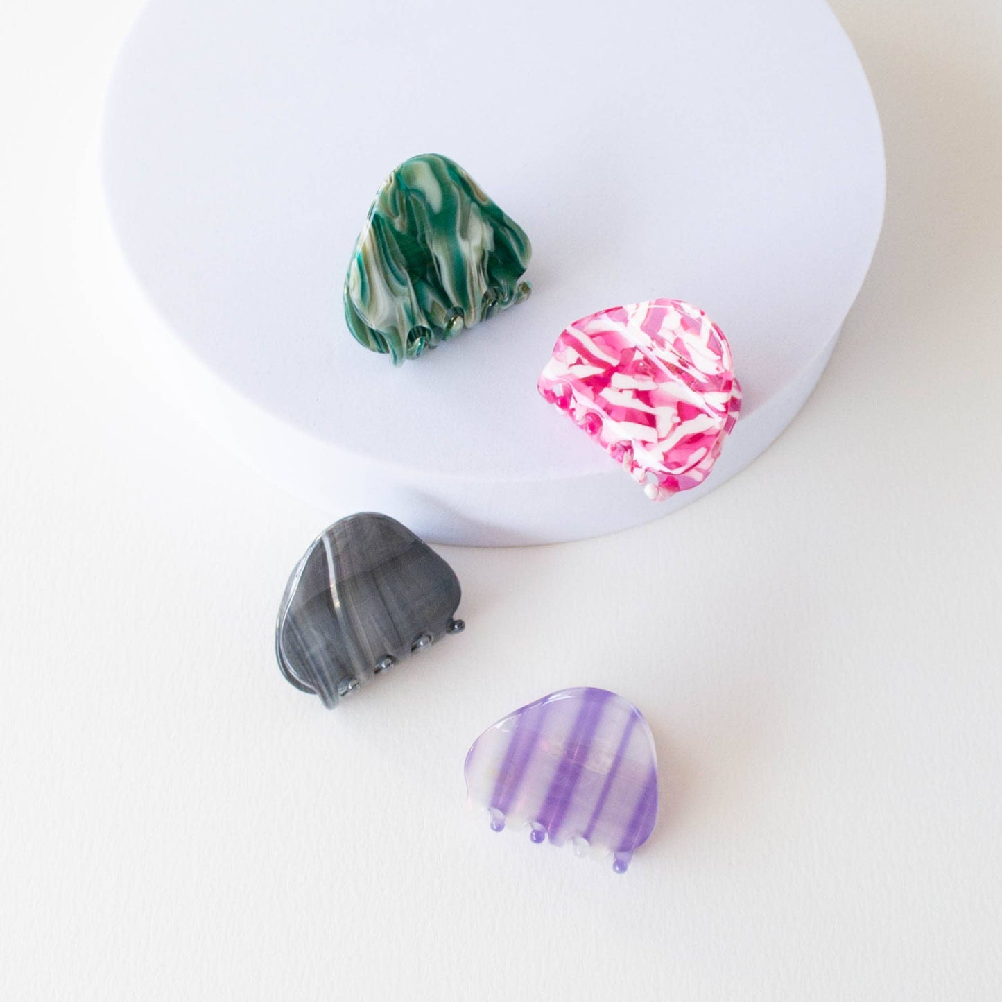 Eco Gemstones Hair Claw Clip