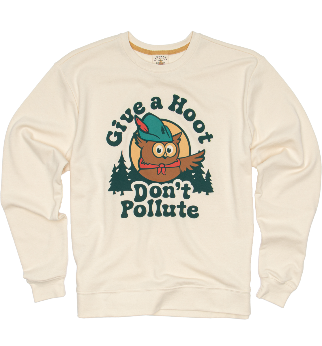 Give A Hoot Crewneck Sweatshirt