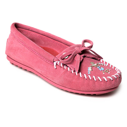 Women's Thunderbird Animikii Suede Beaded Moccasin