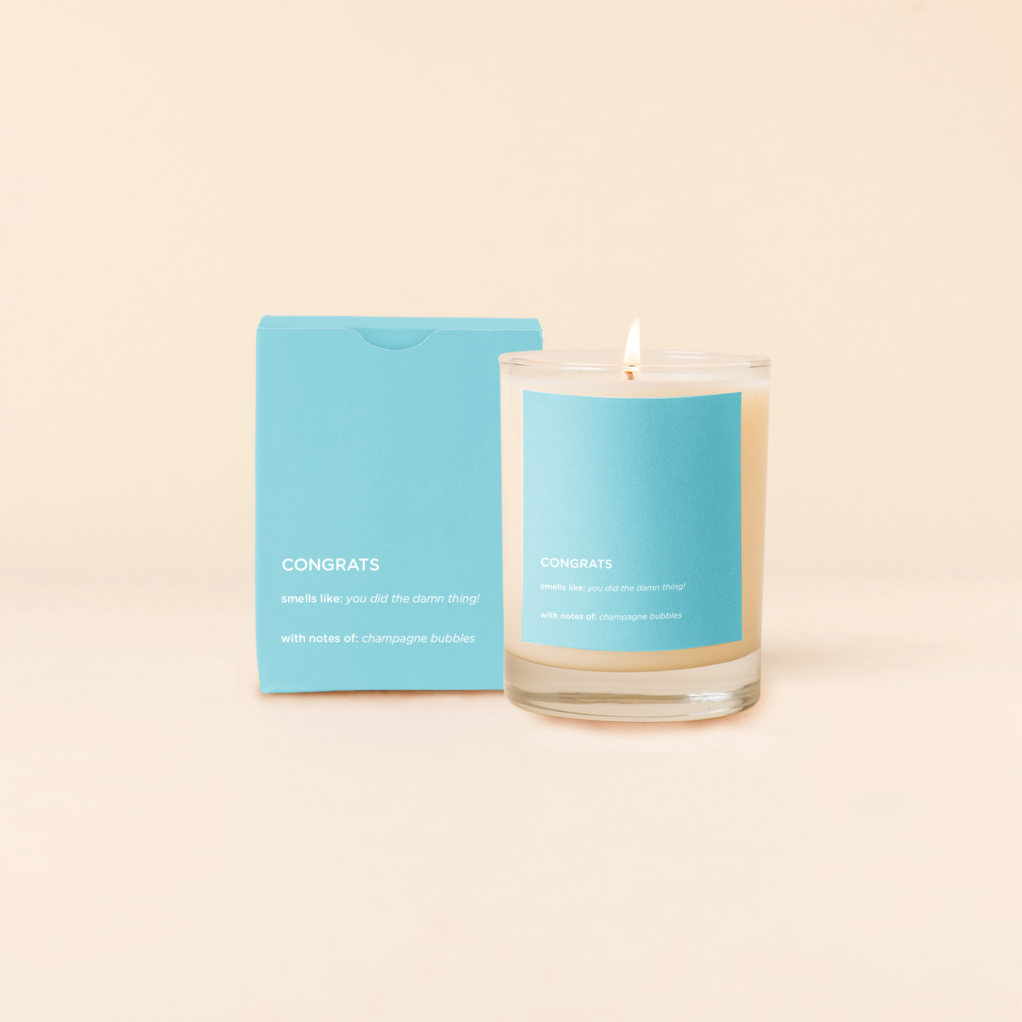 Candle Rocks Glass