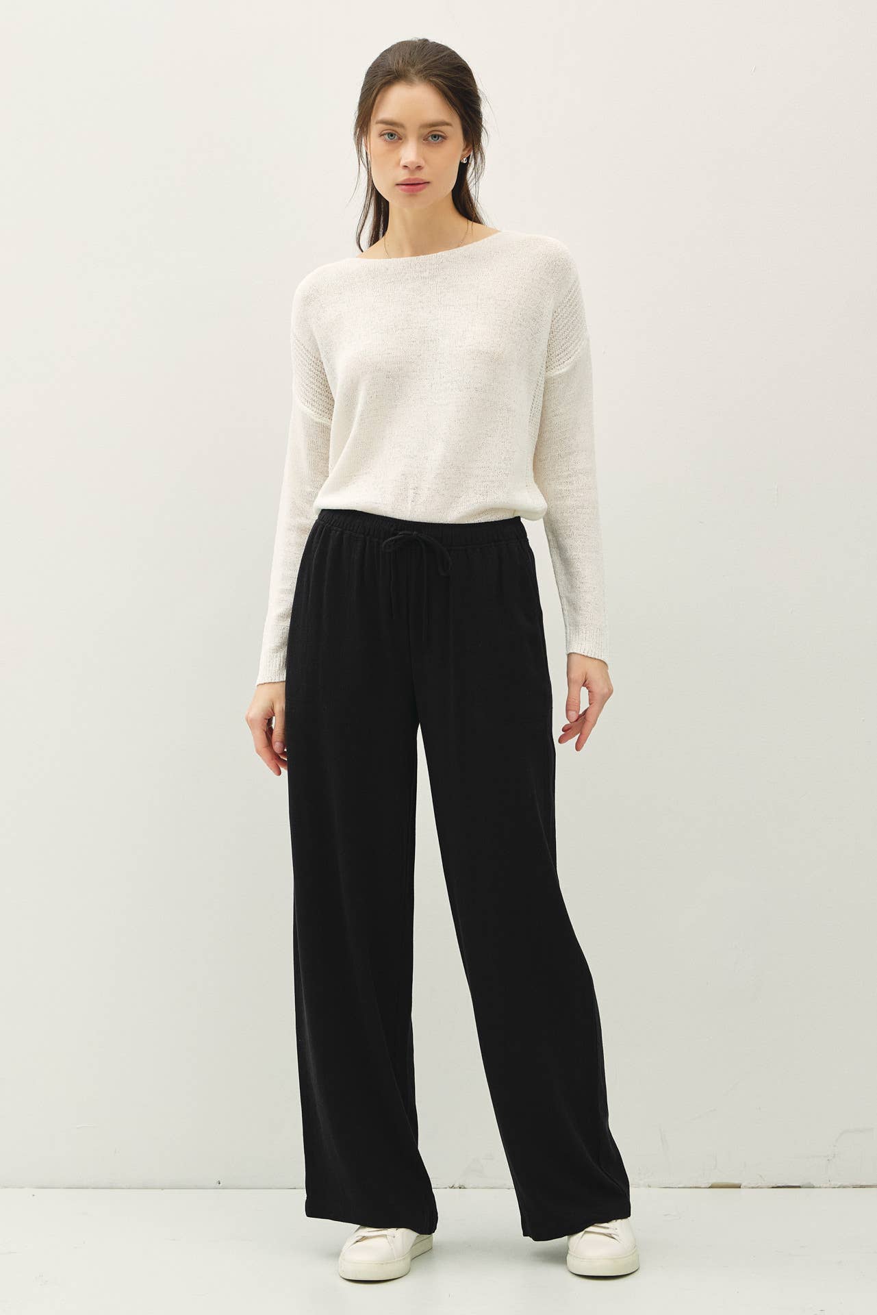 Effortless Striped Linen Pant
