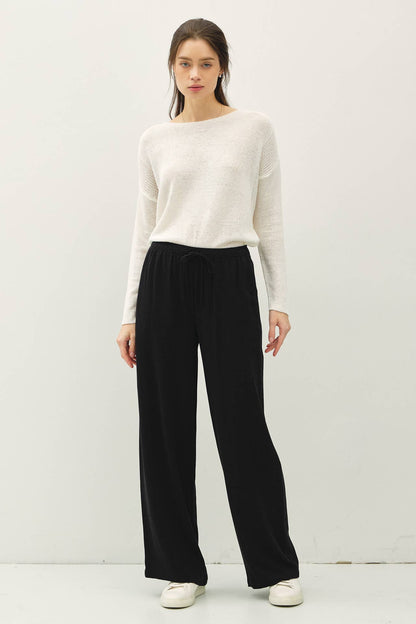 Effortless Striped Linen Pant