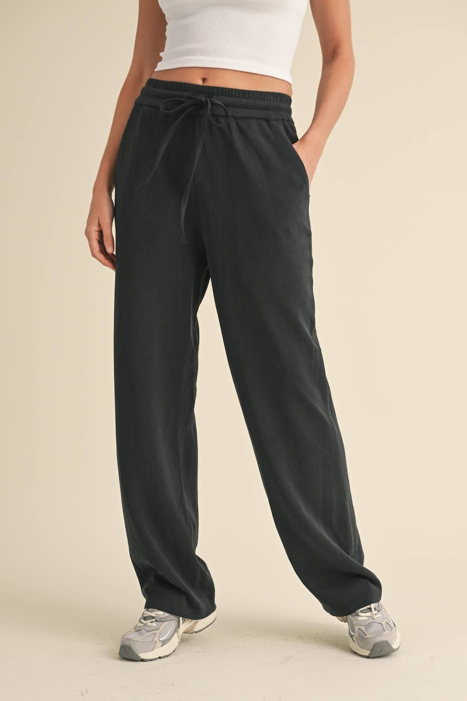 Super Soft Air Scuba Wide Leg Pants