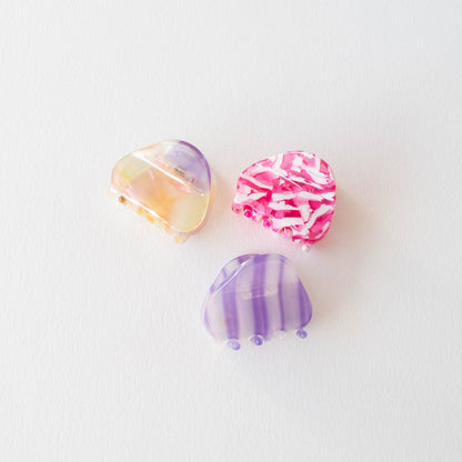 Eco Gemstones Hair Claw Clip
